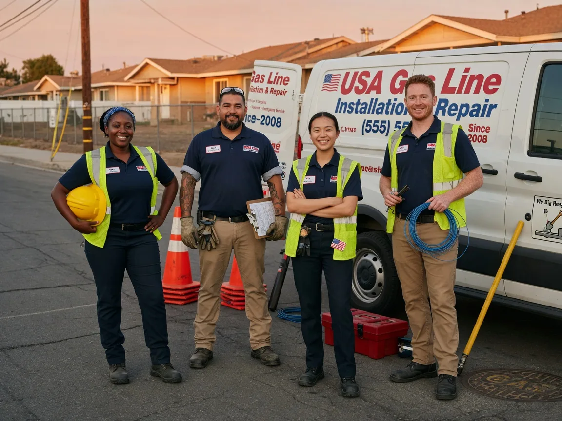 Gas Line Installation company in Thompson, PA
